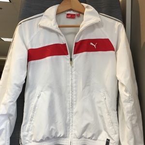 Long sleeve puma jacket